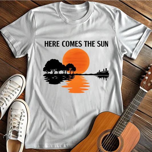 Printify T-Shirt White / S Here Comes The Sun T Shirt