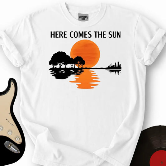 Printify T-Shirt White / S Here Comes The Sun T-Shirt
