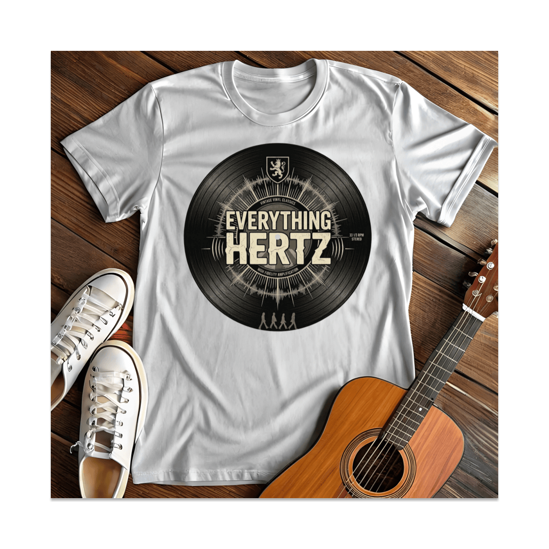 Printify T-Shirt White / S Hertz T-Shirt
