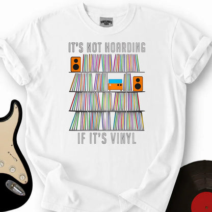 Printify T-Shirt White / S Hoarding T-Shirt