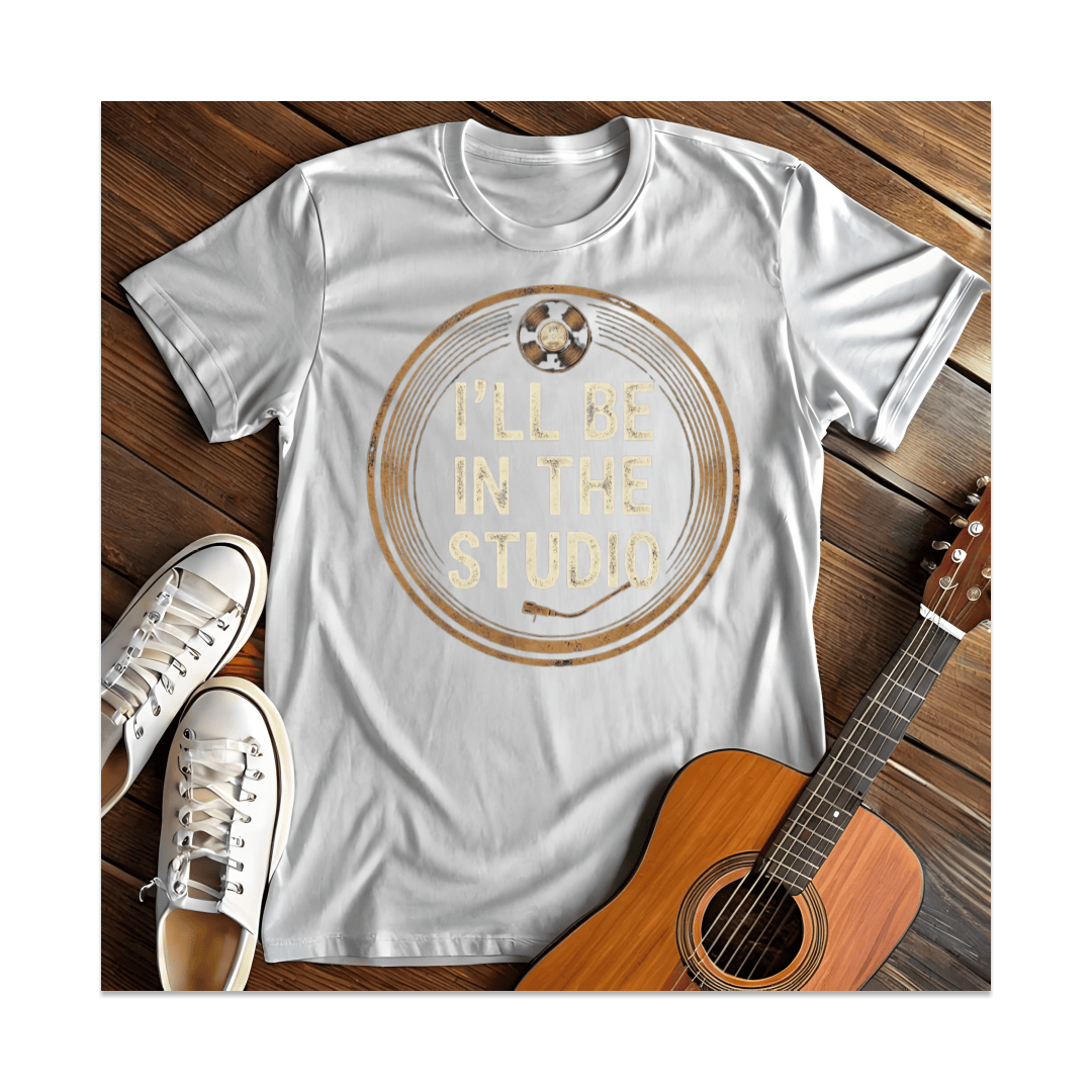 Printify T-Shirt White / S I'm With The Band Rock Hand Vinyl T-Shirt (2)