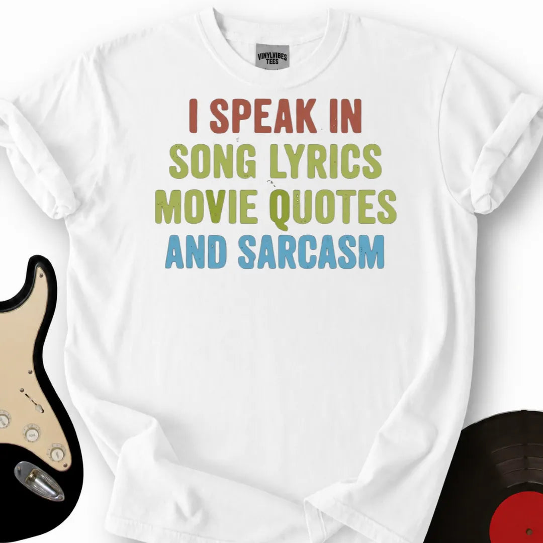 Printify T-Shirt White / S I Speak T-Shirt
