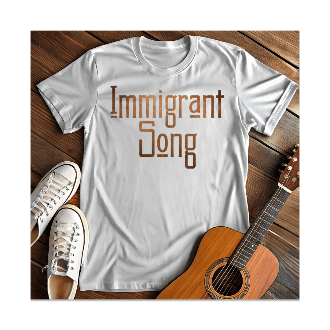 Printify T-Shirt White / S Immigrant Song T-Shirt