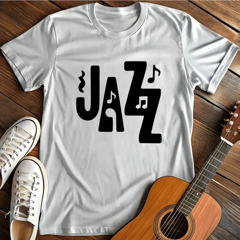 Printify T-Shirt White / S Just Jazz Iv T Shirt