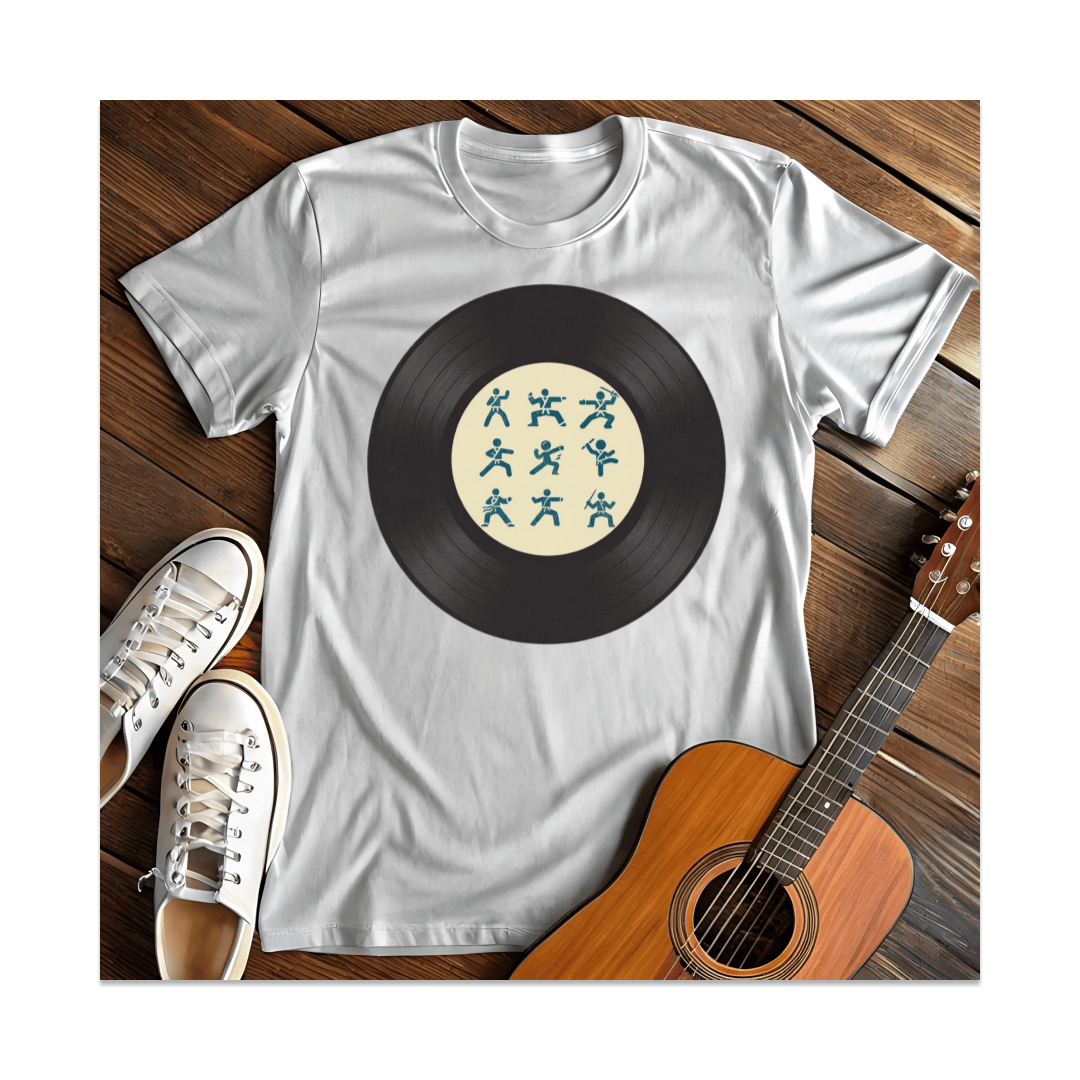 Printify T-Shirt White / S Kung Fu Groove T-Shirt