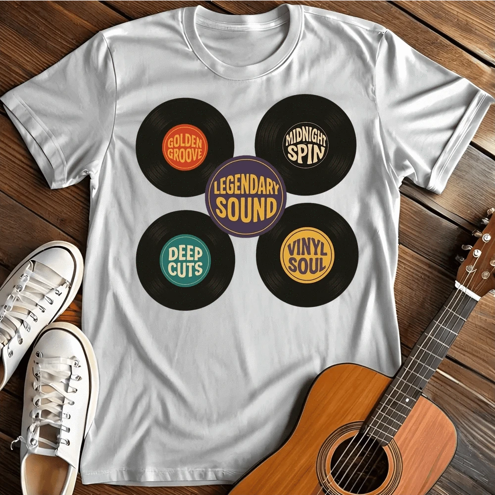 Printify T-Shirt White / S Legendary Sounds T Shirt
