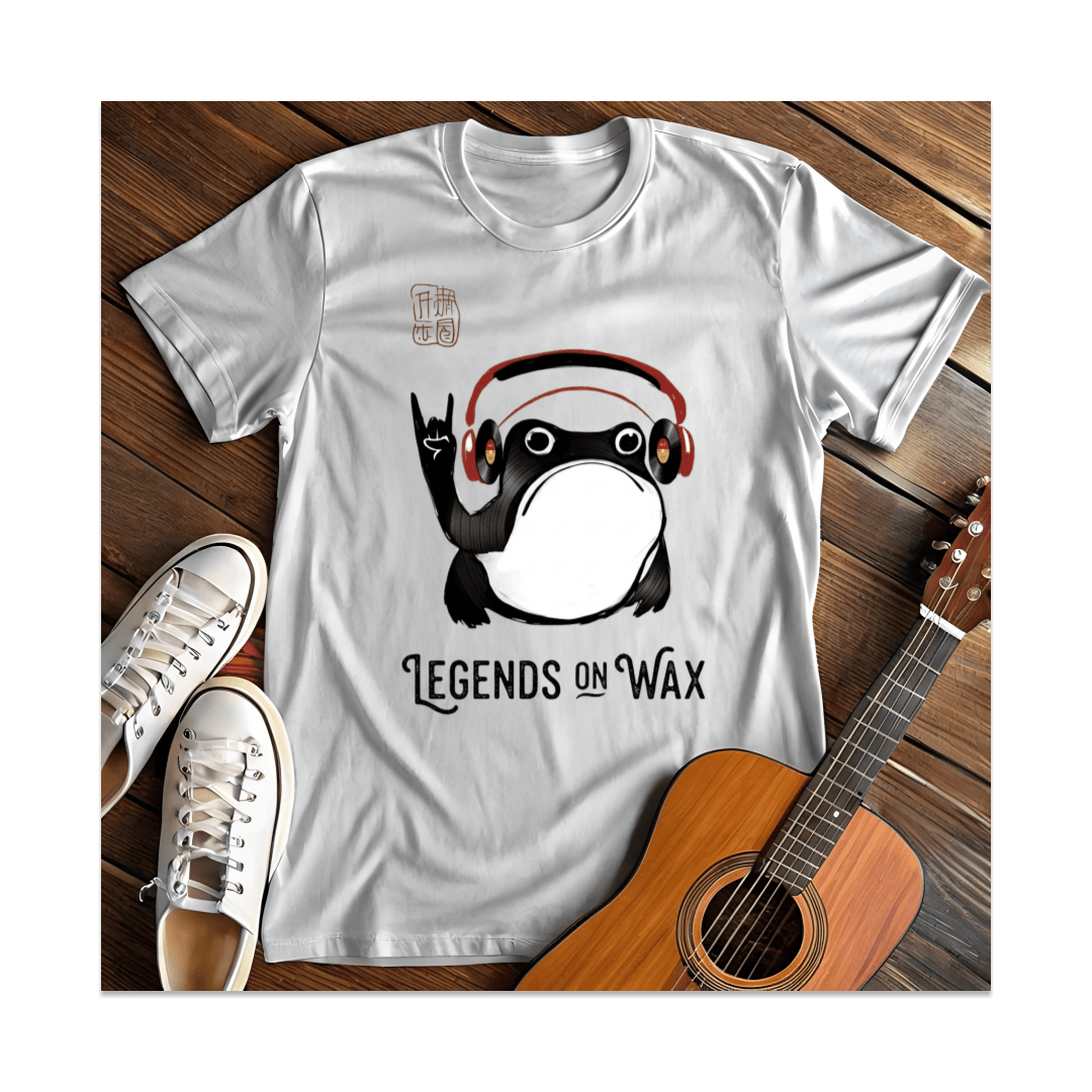 Printify T-Shirt White / S Legnds On Wax T-Shirt