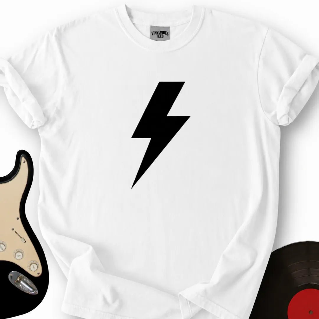 Printify T-Shirt White / S Lightning Bolt T-Shirt