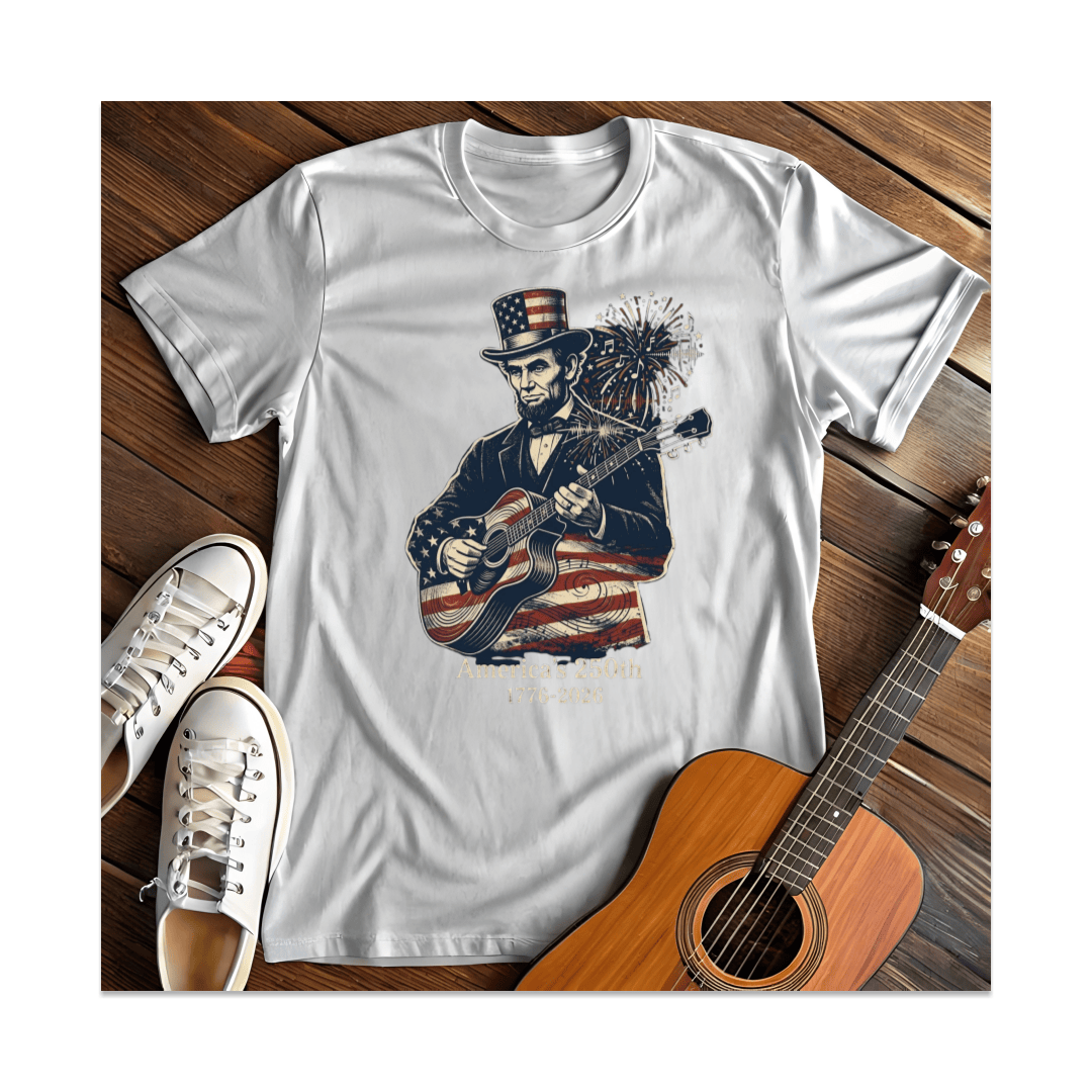 Printify T-Shirt White / S Lincoln America's 250th T-Shirt