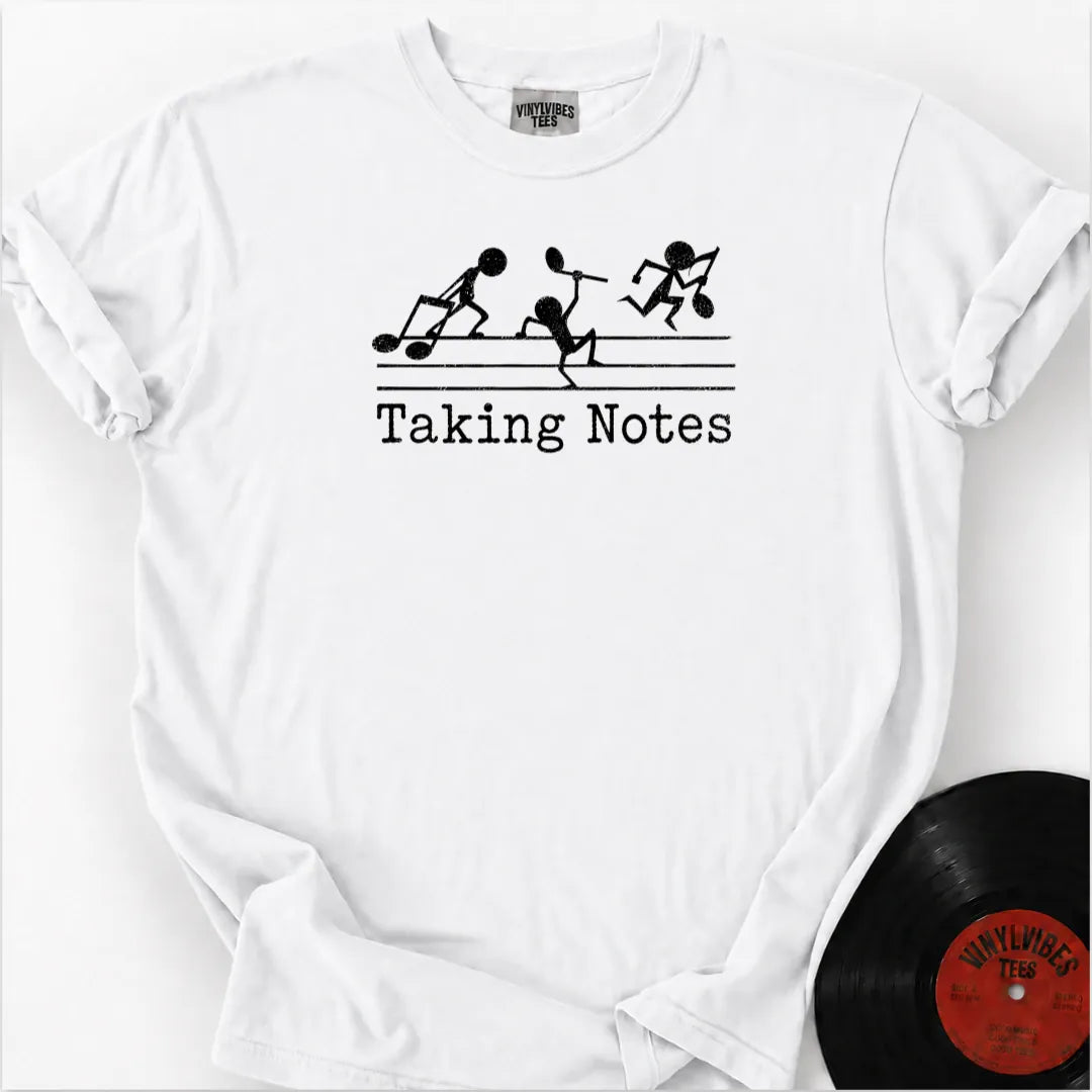 Printify T-Shirt White / S Literal Note Takers Premium T-Shirt