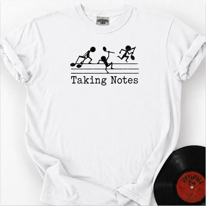 Printify T-Shirt White / S Literal Note Takers Premium T-Shirt