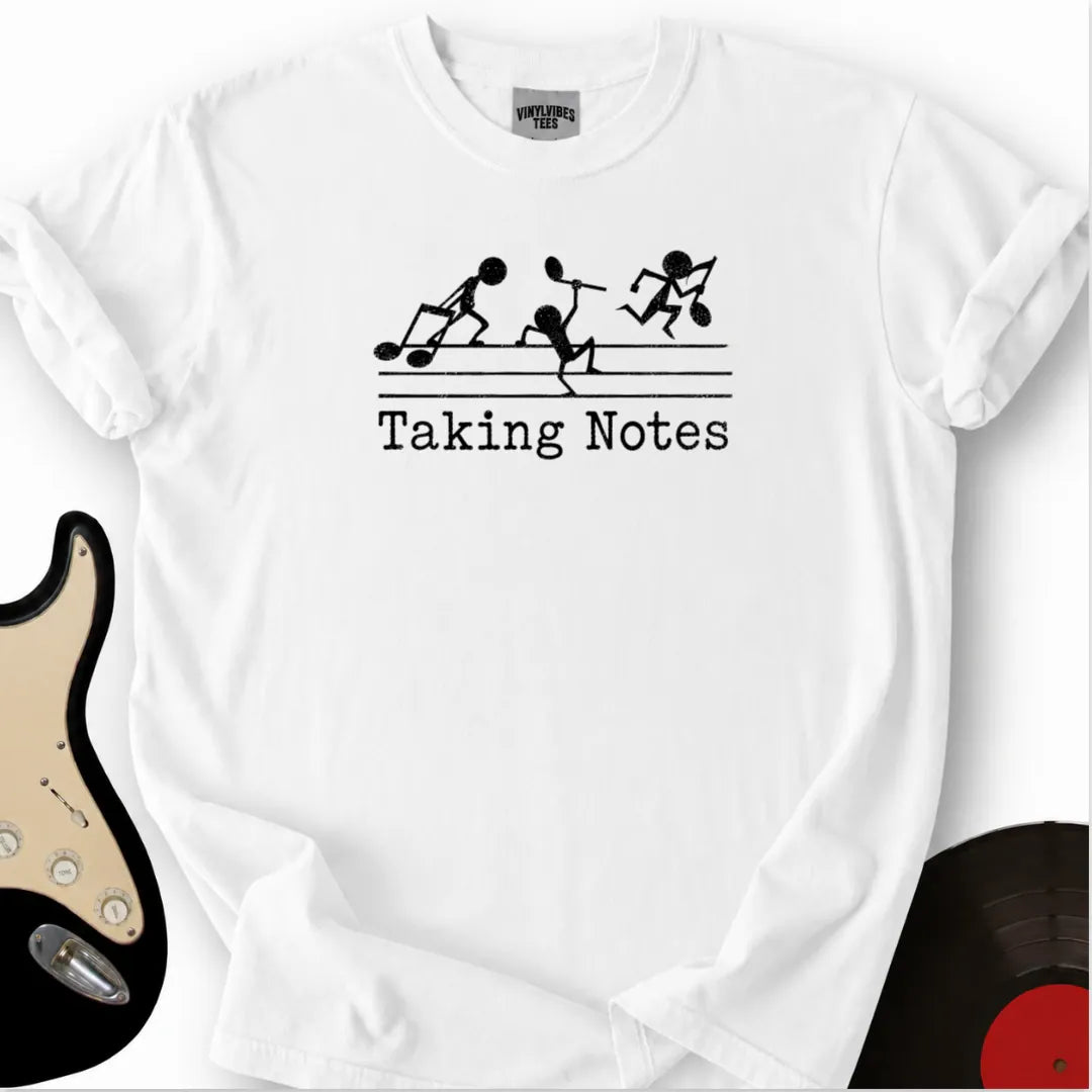 Printify T-Shirt White / S Literal Note Takers T-Shirt