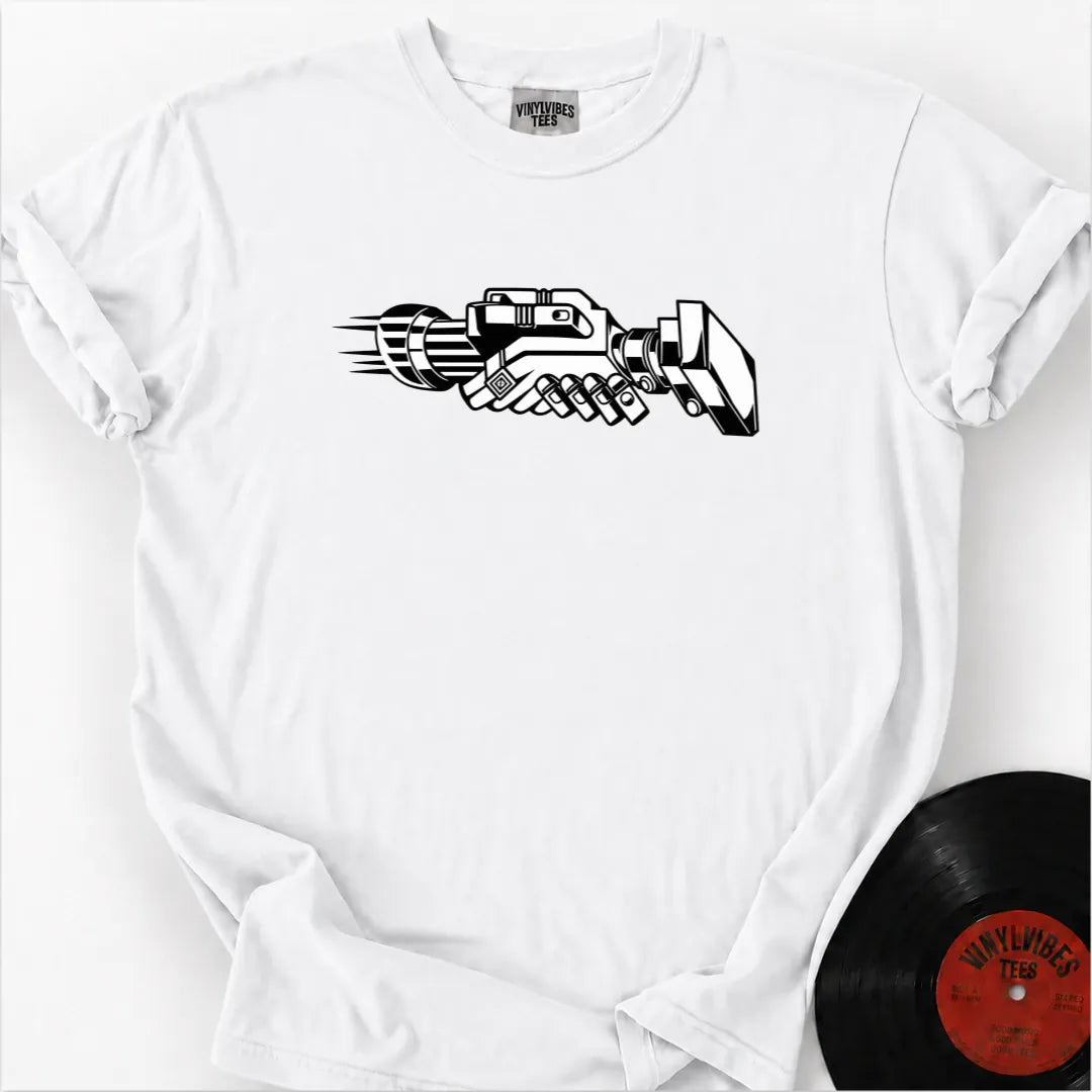 Printify T-Shirt White / S Machine Premium T-Shirt