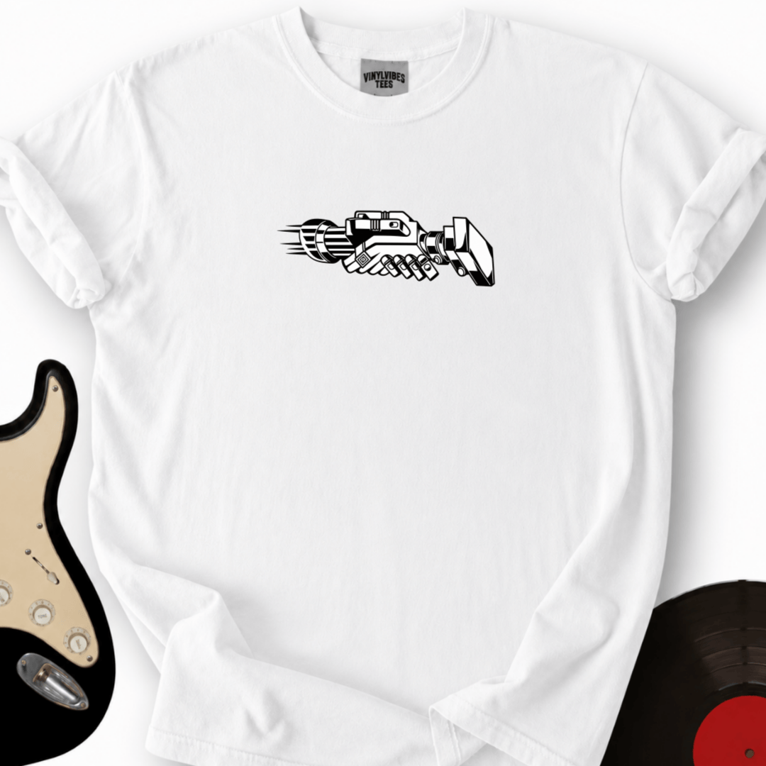Printify T-Shirt White / S Machine T-Shirt_