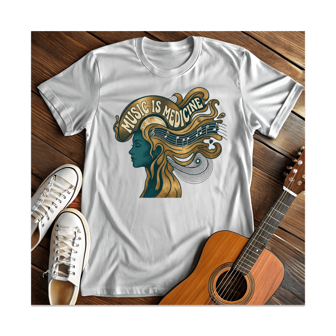 Printify T-Shirt White / S Medicine T-Shirt