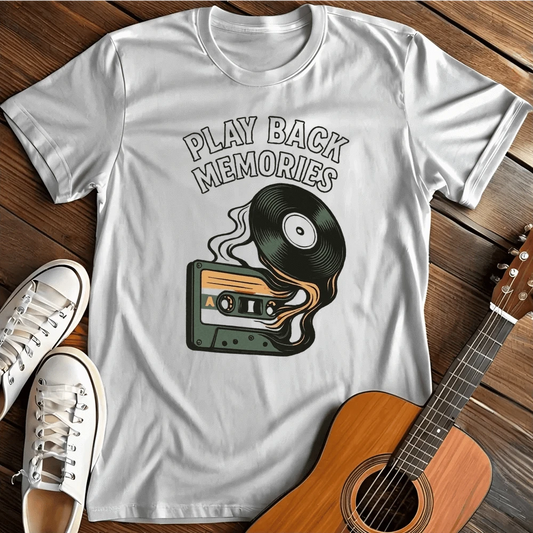 Printify T-Shirt White / S Memories T Shirt