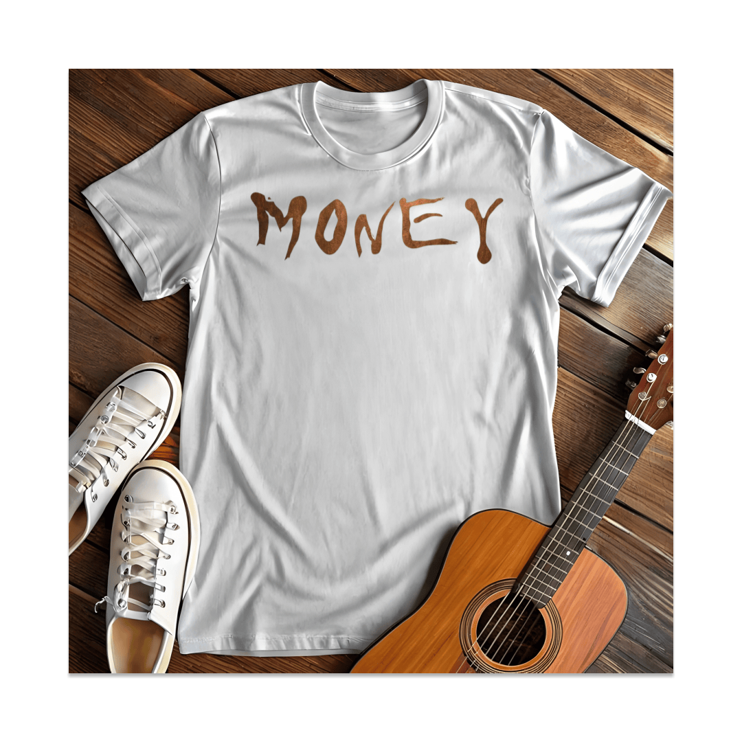 Printify T-Shirt White / S Money T-Shirt