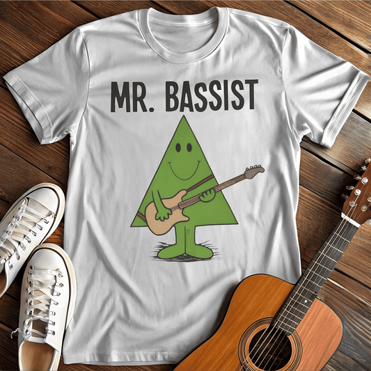 ⭐️⭐️⭐️⭐️⭐️ T-Shirt White / S Mr. Bassist T-Shirt