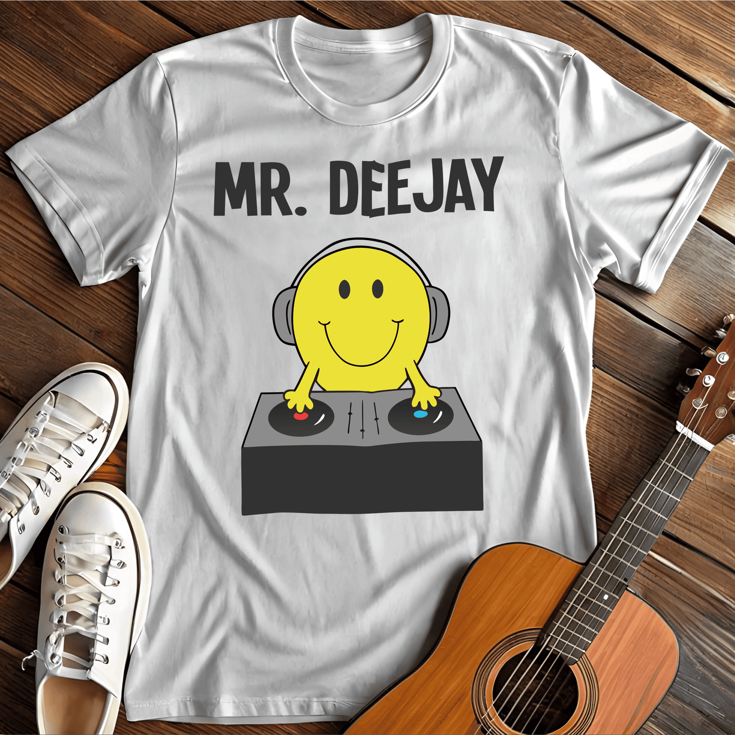 ⭐️⭐️⭐️⭐️⭐️ T-Shirt White / S Mr. DJ T-Shirt