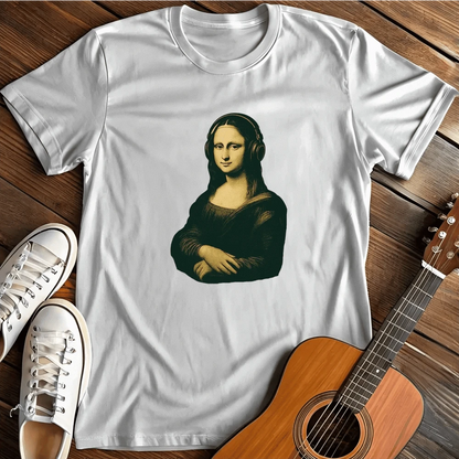 Printify T-Shirt White / S Music Lisa T Shirt
