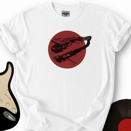 Printify T-Shirt White / S Needle Reflection T-Shirt