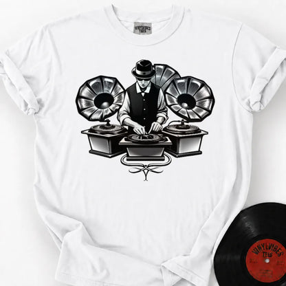 Printify T-Shirt White / S Oldskool DJ