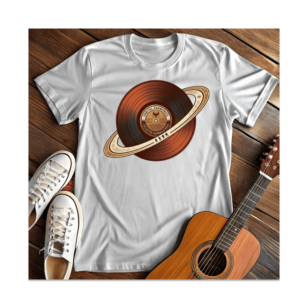 Printify T-Shirt White / S Orbital Harmonies T-Shirt
