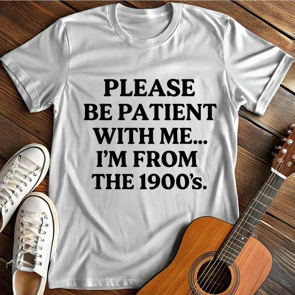 Printify T-Shirt White / S Patient T Shirt