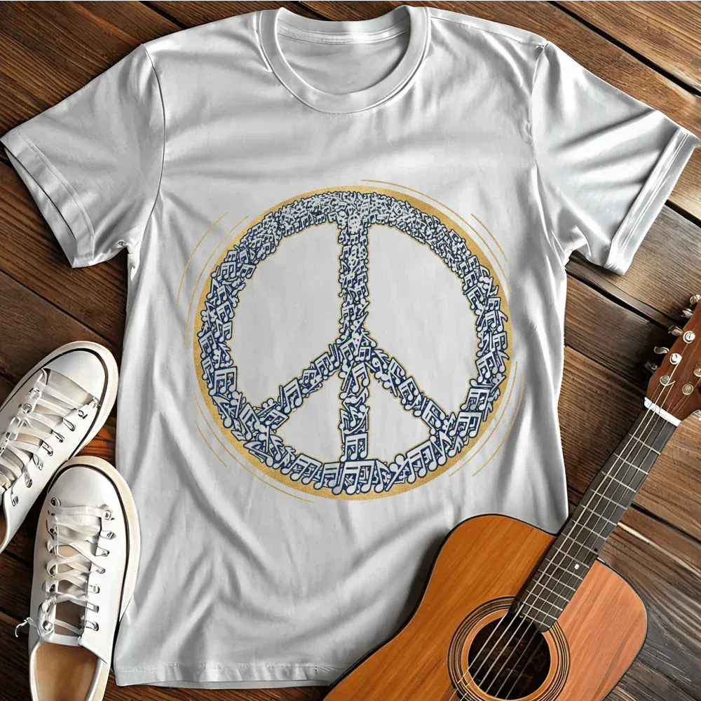 Printify T-Shirt White / S Peace T Shirt