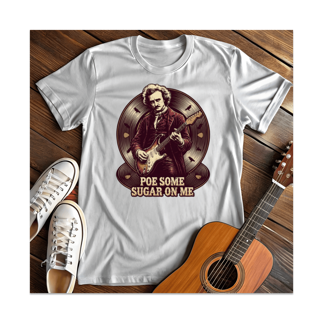 Printify T-Shirt White / S Poe Some Sugar T-Shirt