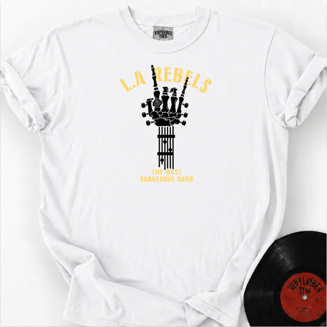 Printify T-Shirt White / S Rebel Hand Premium T-Shirt