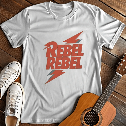 Printify T-Shirt White / S Rebel Rebel T Shirt