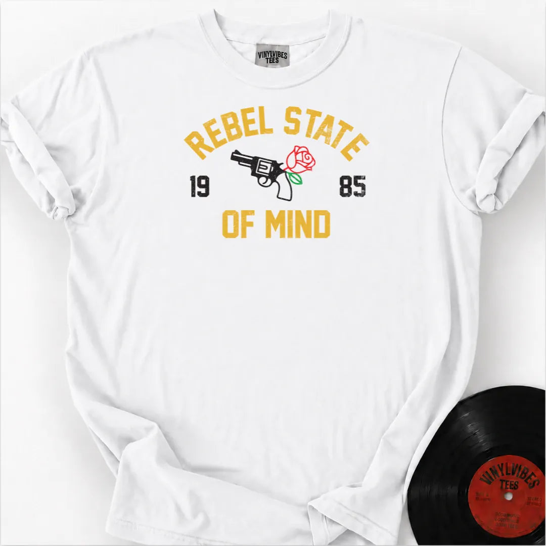Printify T-Shirt White / S Rebel State Premium T-Shirt