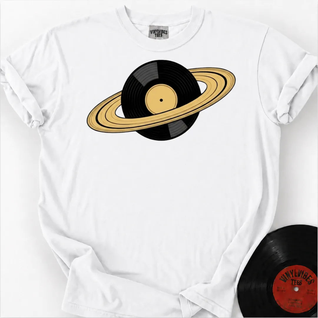 Printify T-Shirt White / S Ring Around The Record Premium T-Shirt