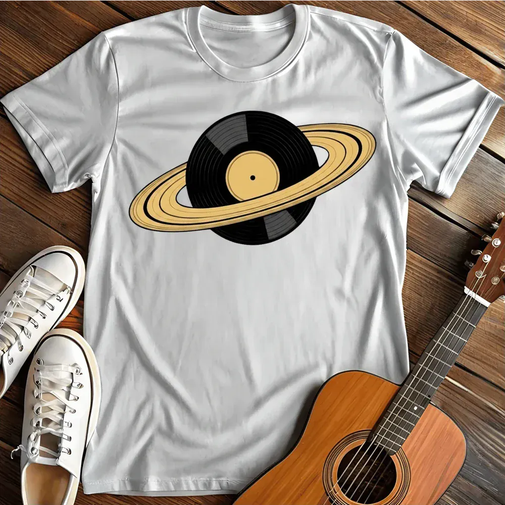 Printify T-Shirt White / S Rings Of Saturn T Shirt