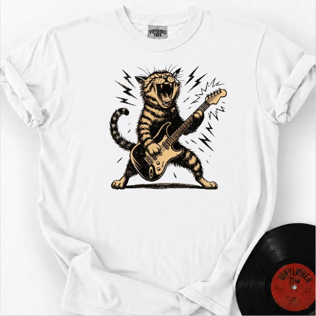 Printify T-Shirt White / S Rocker Premium T-Shirt