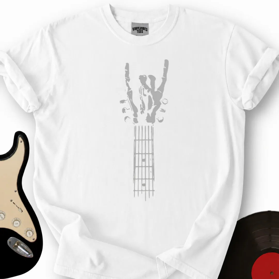 Printify T-Shirt White / S Rocking Bones T-Shirt