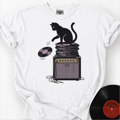 Printify T-Shirt White / S Scratch And Spin Premium T-Shirt