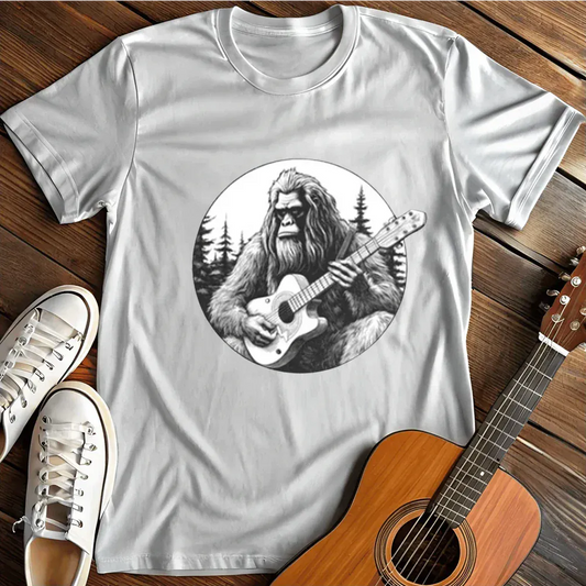 Printify T-Shirt White / S Serenading Sasquatch Musical Menagerie T Shirt