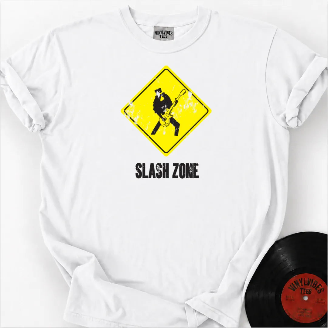 Printify T-Shirt White / S Slash Zone Premium T-Shirt