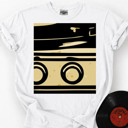 Printify T-Shirt White / S Sounds Better On Vinyl T-Shirt