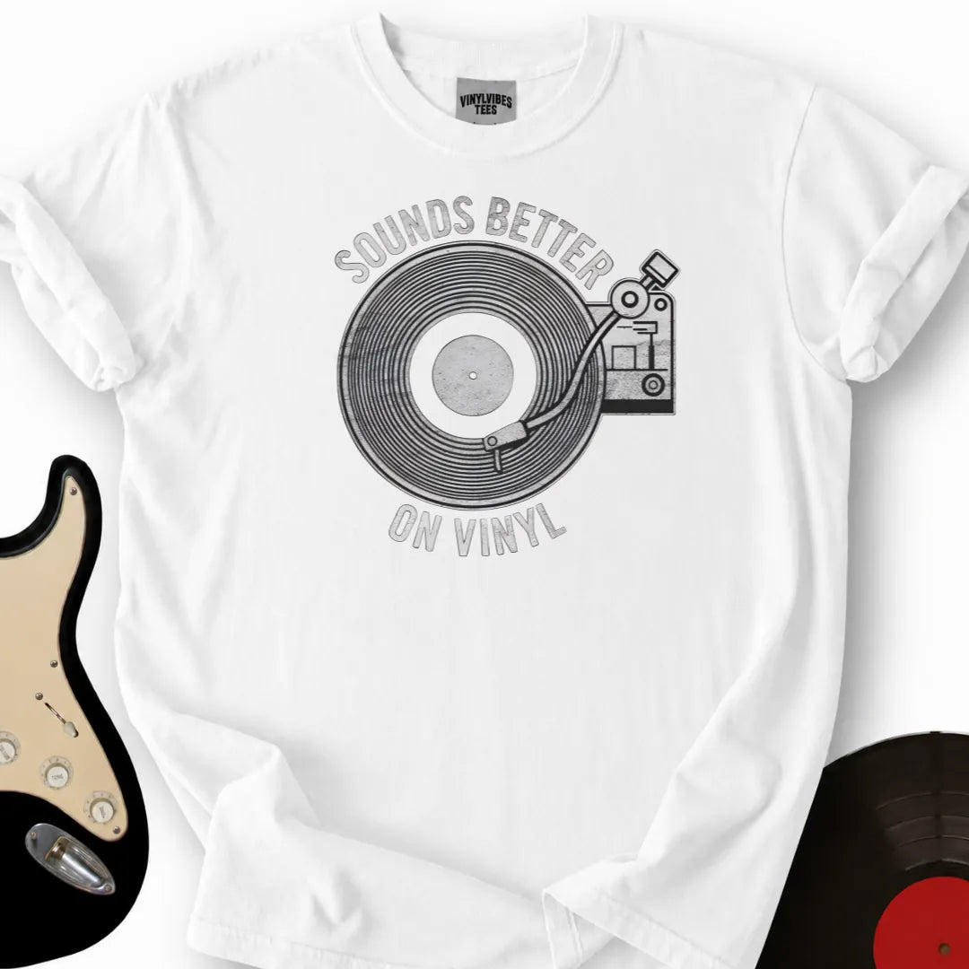 Printify T-Shirt White / S Sounds Better T-Shirt