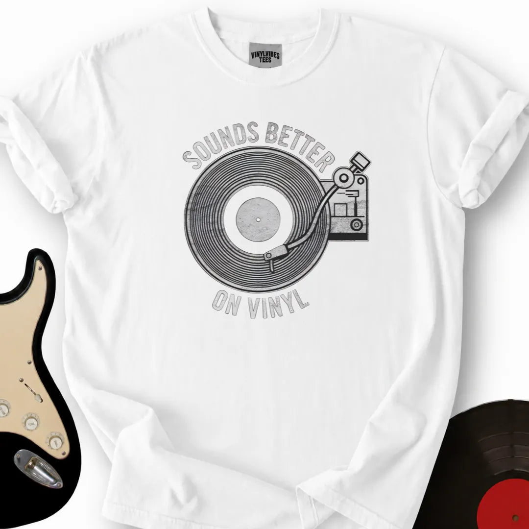 Printify T-Shirt White / S Sounds Better T-Shirt