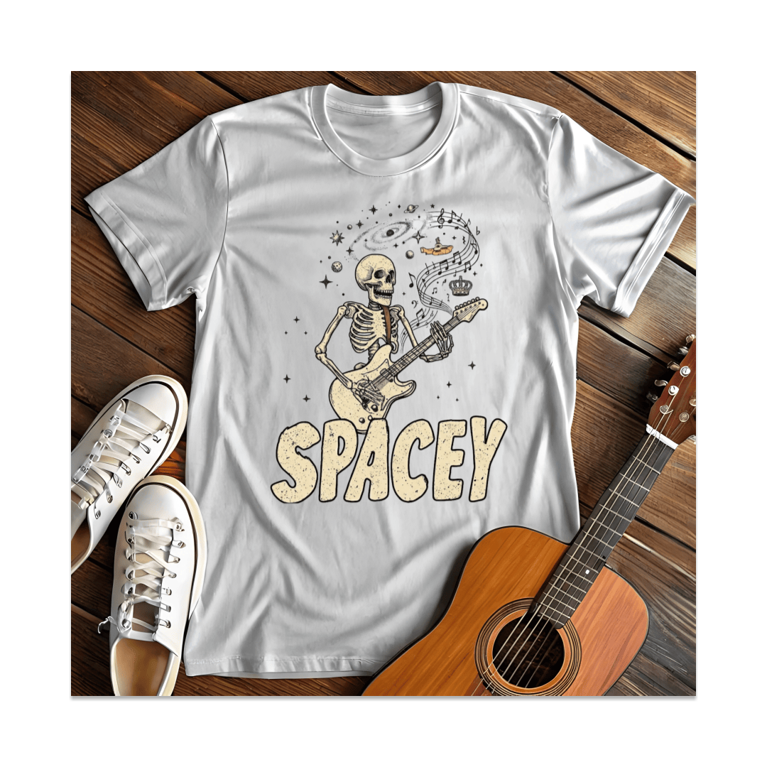 Printify T-Shirt White / S Spacey T-Shirt