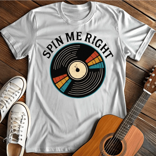 Printify T-Shirt White / S Spin Me T Shirt