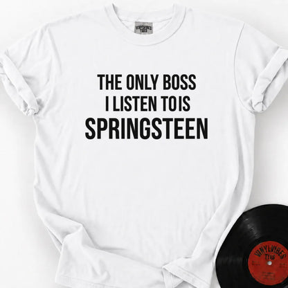 Printify T-Shirt White / S Springsteen Premium T-Shirt