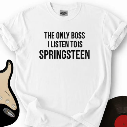 Printify T-Shirt White / S Springsteen T-Shirt