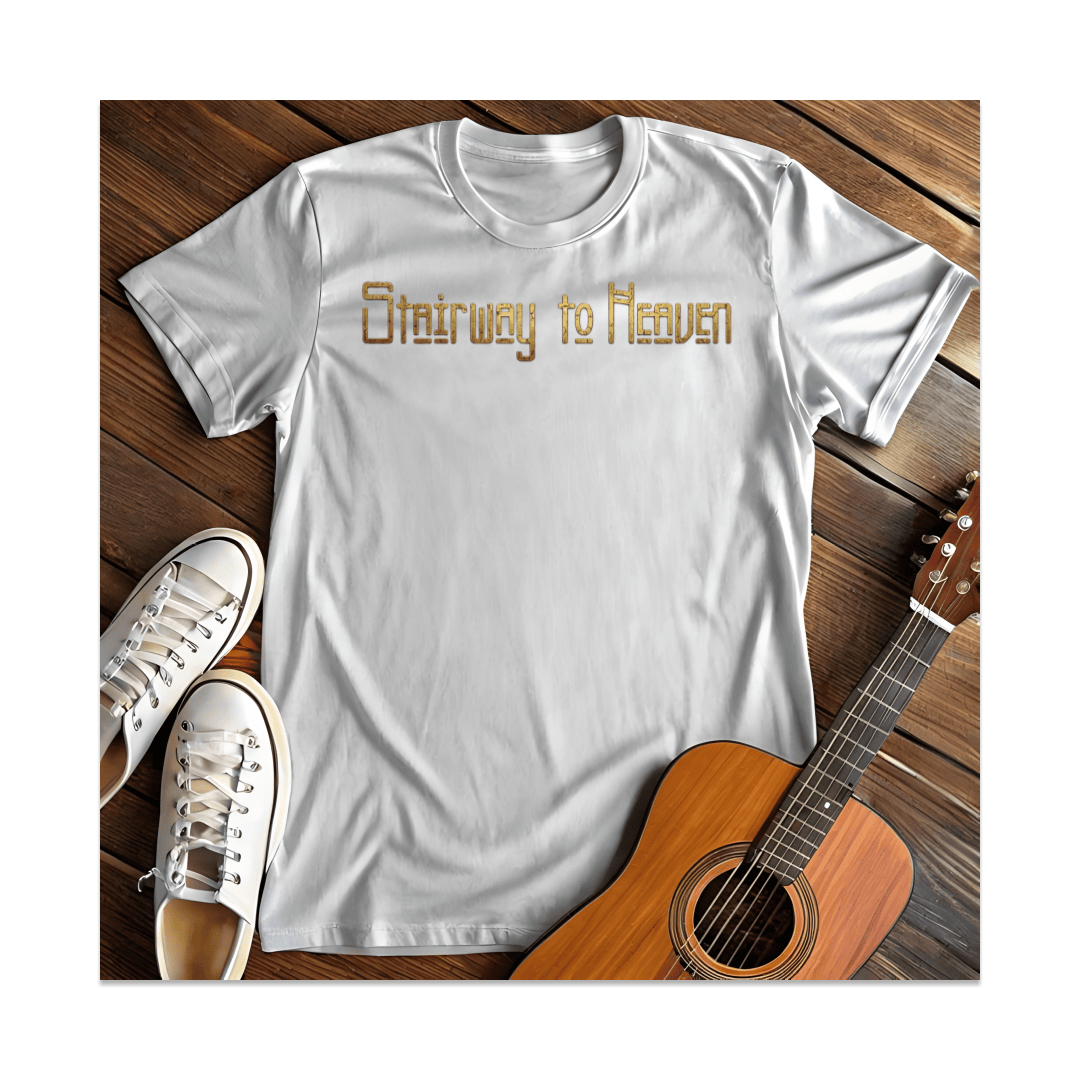 Printify T-Shirt White / S Stiarway To Heaven T-Shirt