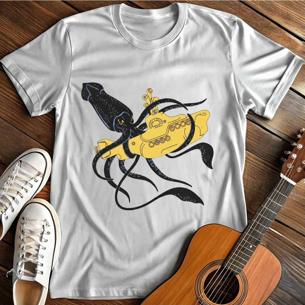 Printify T-Shirt White / S Submarine Struggle T Shirt