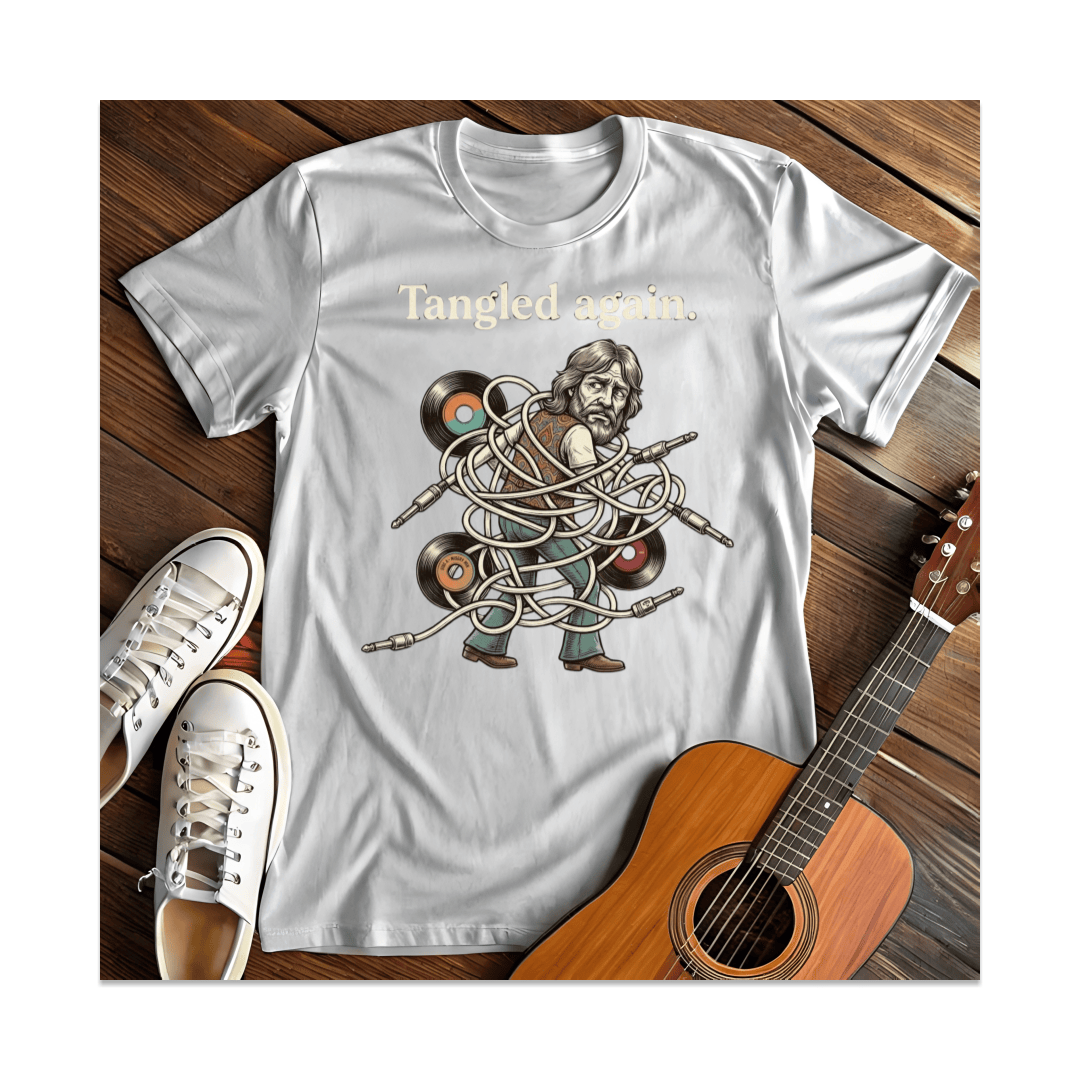 Printify T-Shirt White / S Tangled Again T-Shirt